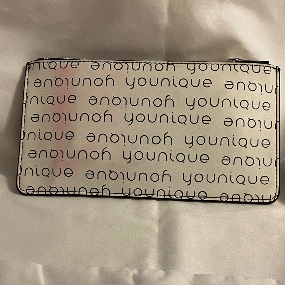 Younique Black & White Pouch with Makeup Essentials - Picture 7 of 10